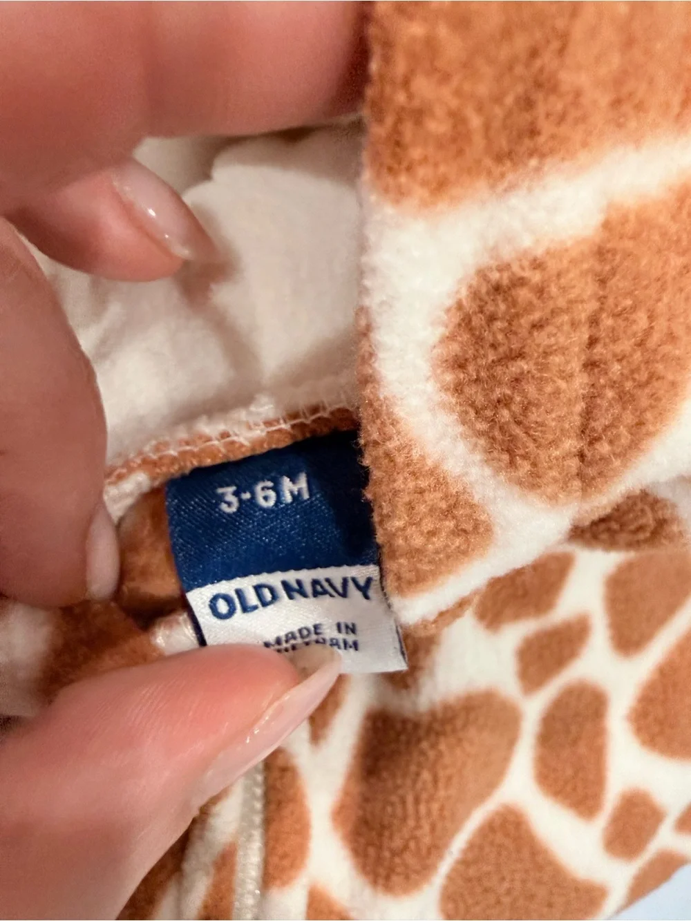 Old Navy plush giraffe